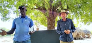 Ernesto und Aaron bei einer Schulung